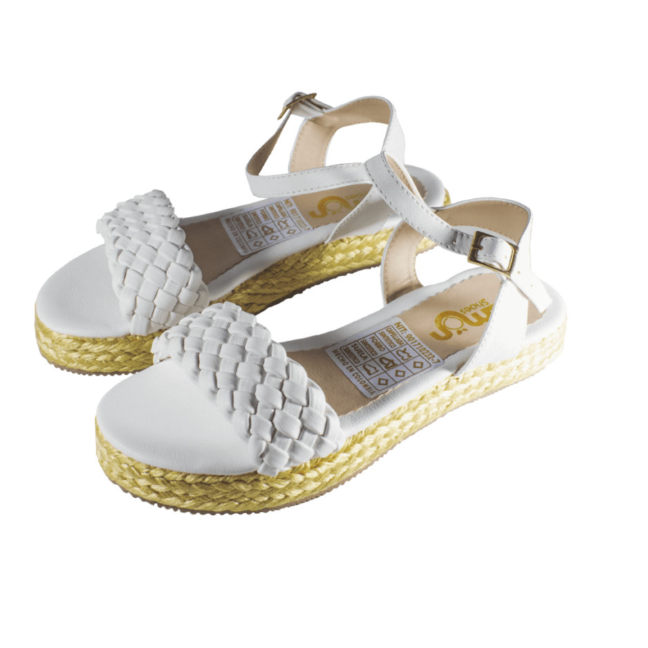 Sandalia ISA - BLANCO - lemon shoes