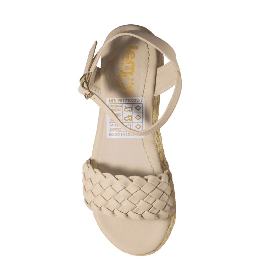 Sandalia ISA - BLANCO - lemon shoes