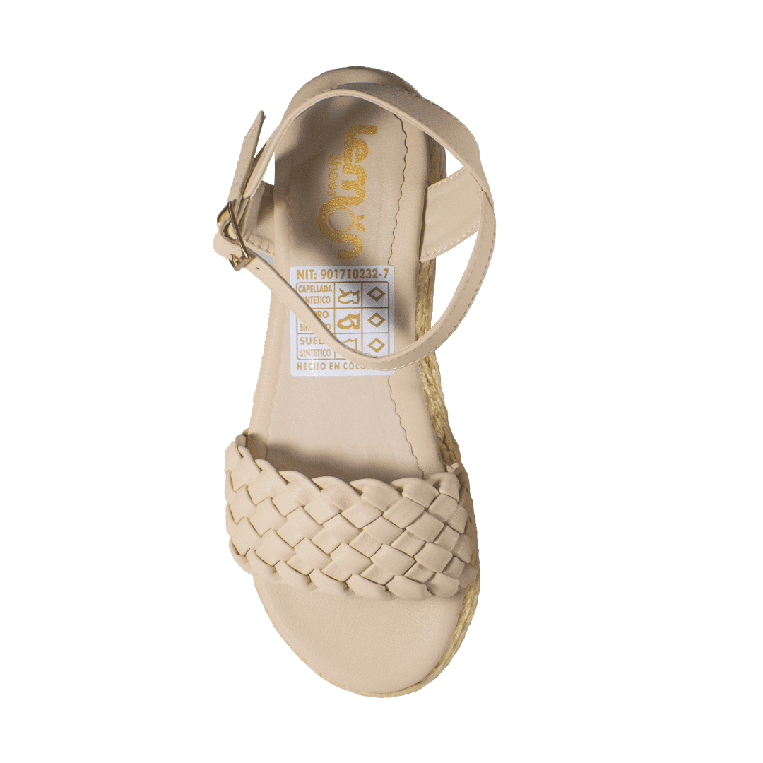 Sandalia ISA - BLANCO - lemon shoes