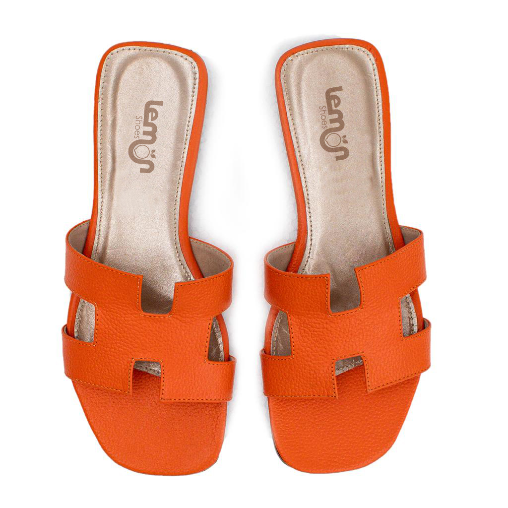 Sandalia plana EVA - Lemon Shoes 100% cuero