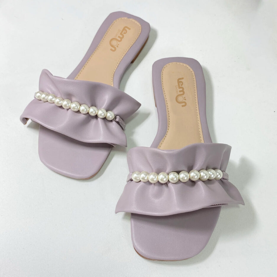 Sandalia Plana Sahara - Blanco - Lemon Shoes